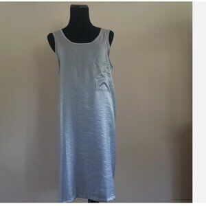 M BY MIOCCI LIGHT GRAY DRESS IN SZ L NWOT